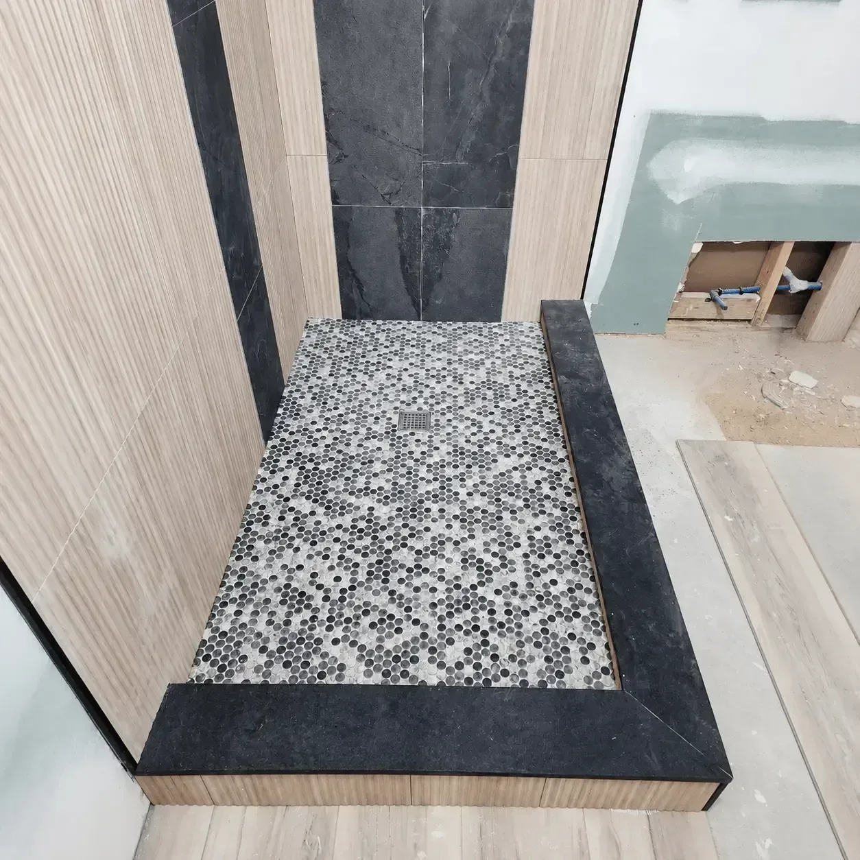 The same bathroom after renovation by Namman Flooring